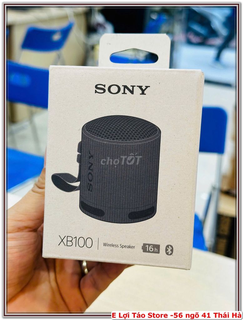 Loa Bluetooth Sony XB100 Đen Mới 100%. Mua bán Tivi, Âm thanh tại Quận Đống Đa Hà Nội được đăng bởi Nguyễn Tiến Lợi hình 1