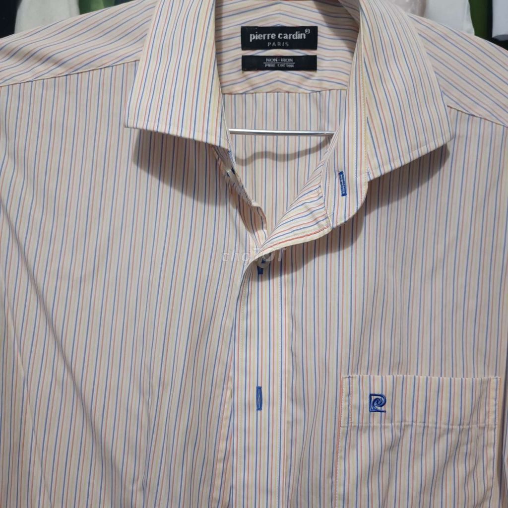 Áo sơ mi Pierre Cardin Cotton Nam size 39. Mua bán Quần áo tại Huyện Cờ Đỏ Cần Thơ được đăng bởi Tí Vua hình 1