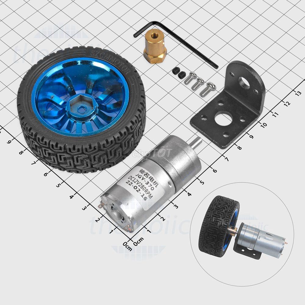 Động cơ điện GA25-370 12V 130RPM Kim loại. Mua bán Đồ chuyên dụng, Giống nuôi trồng tại Quận Hai Bà Trưng Hà Nội được đăng bởi Duy Lê hình 1