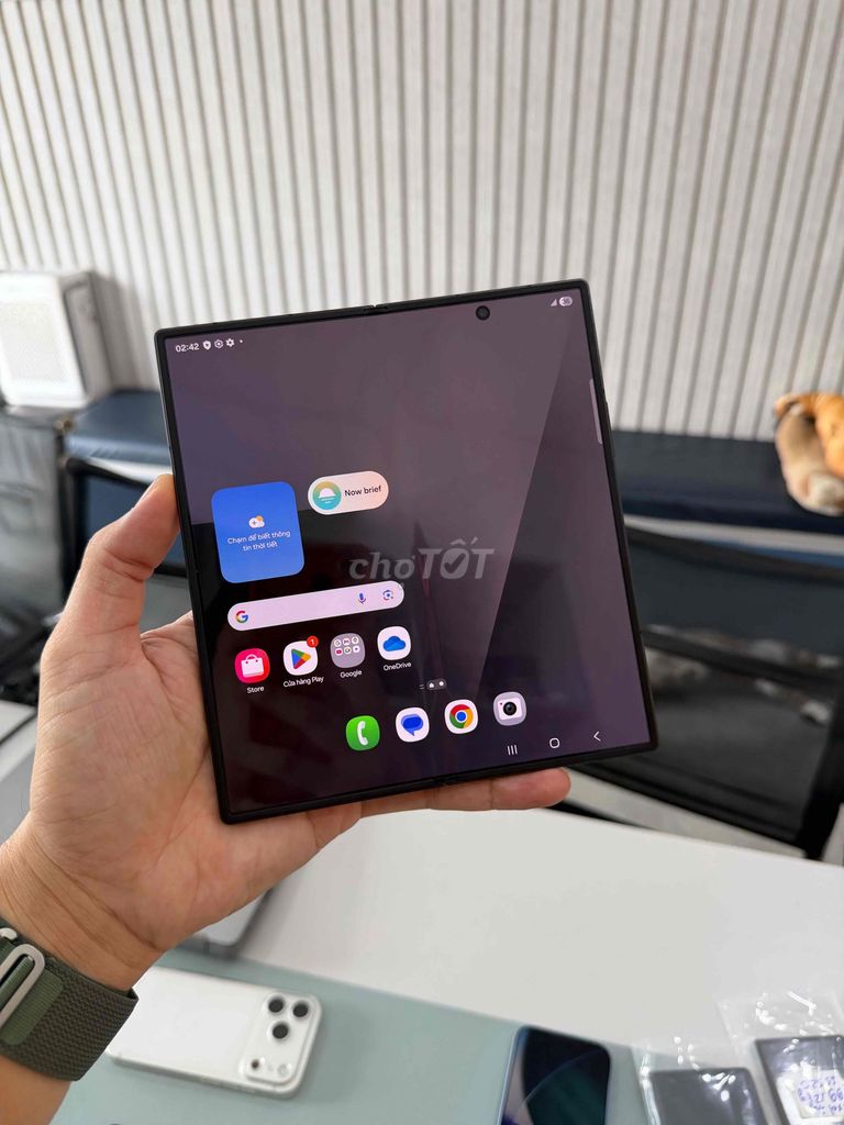 Samsung Z Fold 7 256GB Đen Mỹ Đã qua sử dụng zin!. Mua bán Điện thoại tại Thành phố Thủ Đức Tp Hồ Chí Minh được đăng bởi VIỆT AN STORE hình 1