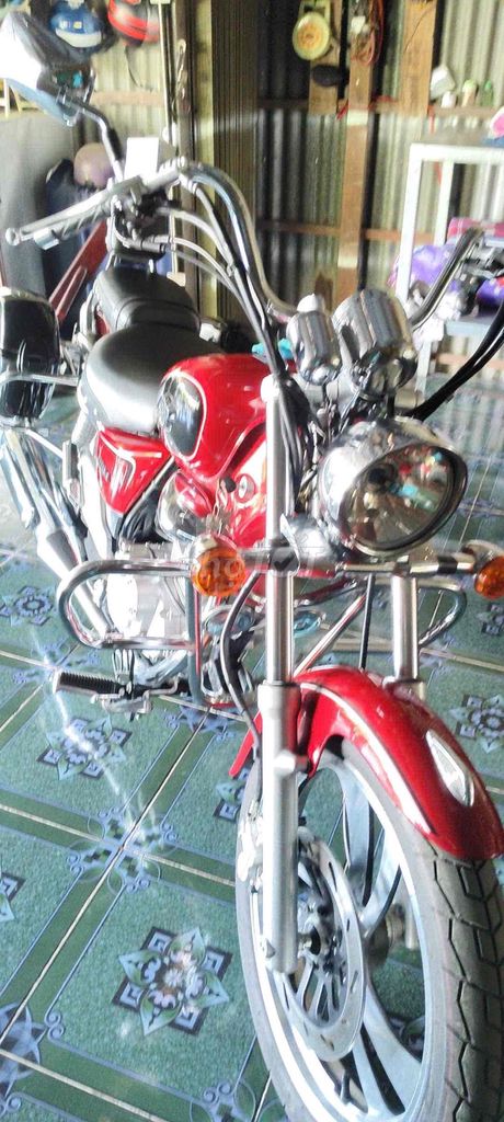 Suzuki GZ150 Đỏ 4337 km. Mua bán Xe máy tại Huyện An Phú An Giang được đăng bởi Hồ hữu thành khang hình 2