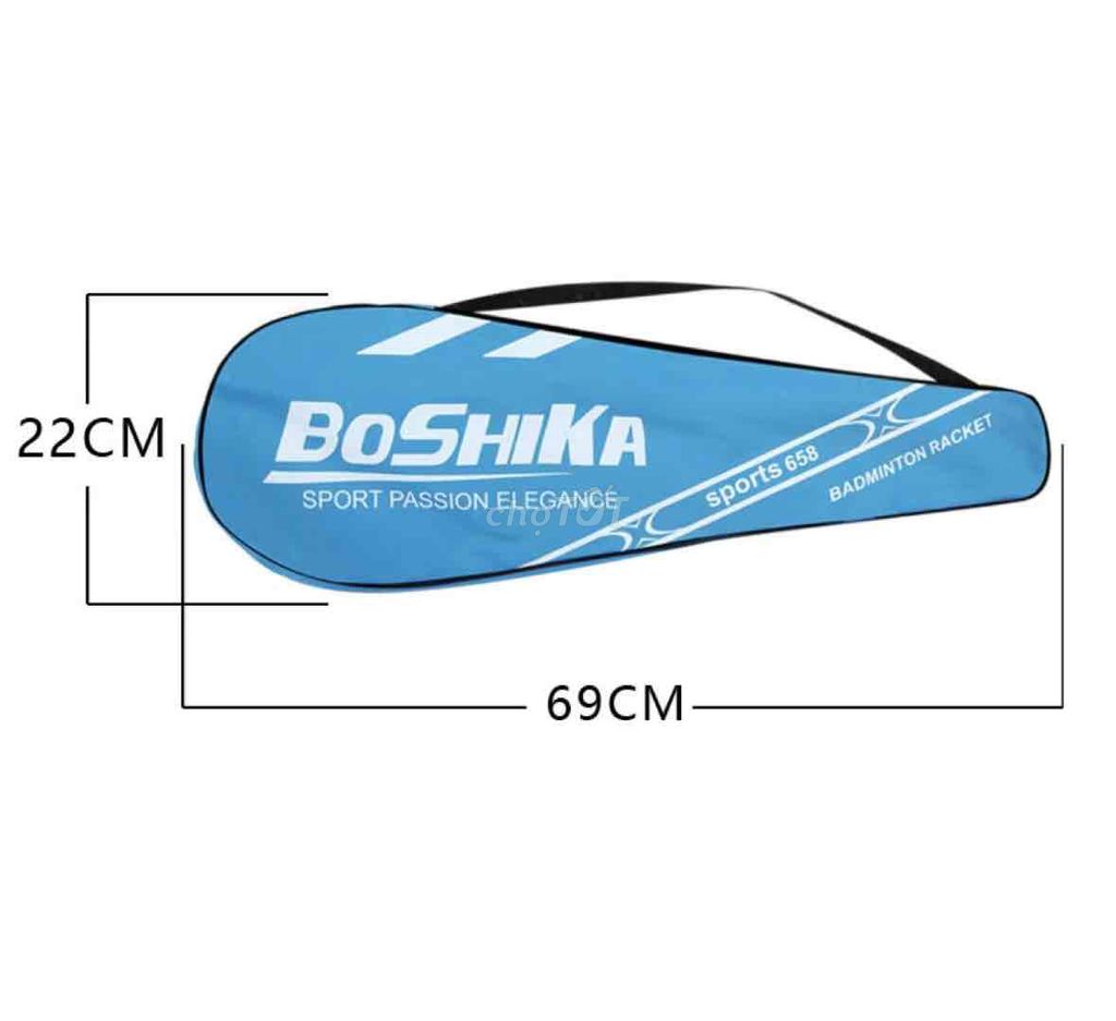 Bộ Vợt Cầu Lông Kèm Túi Và 3 Trái Cầu Nhựa