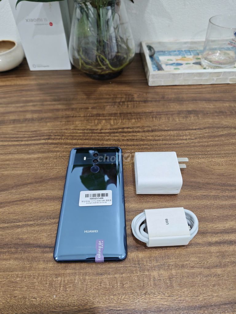 Huawei Mate 10 Pro 6/64 Xanh sạc cáp có ship COD. Mua bán Điện thoại tại Quận Hoàng Mai Hà Nội được đăng bởi Trần Ngọc Hiếu hình 1