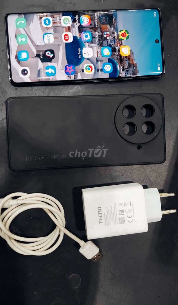 Tecno Camon 30s 8GB/256GB Đen. Mua bán Điện thoại tại Huyện Lạng Giang Bắc Giang được đăng bởi lê văn huỳnh hình 1