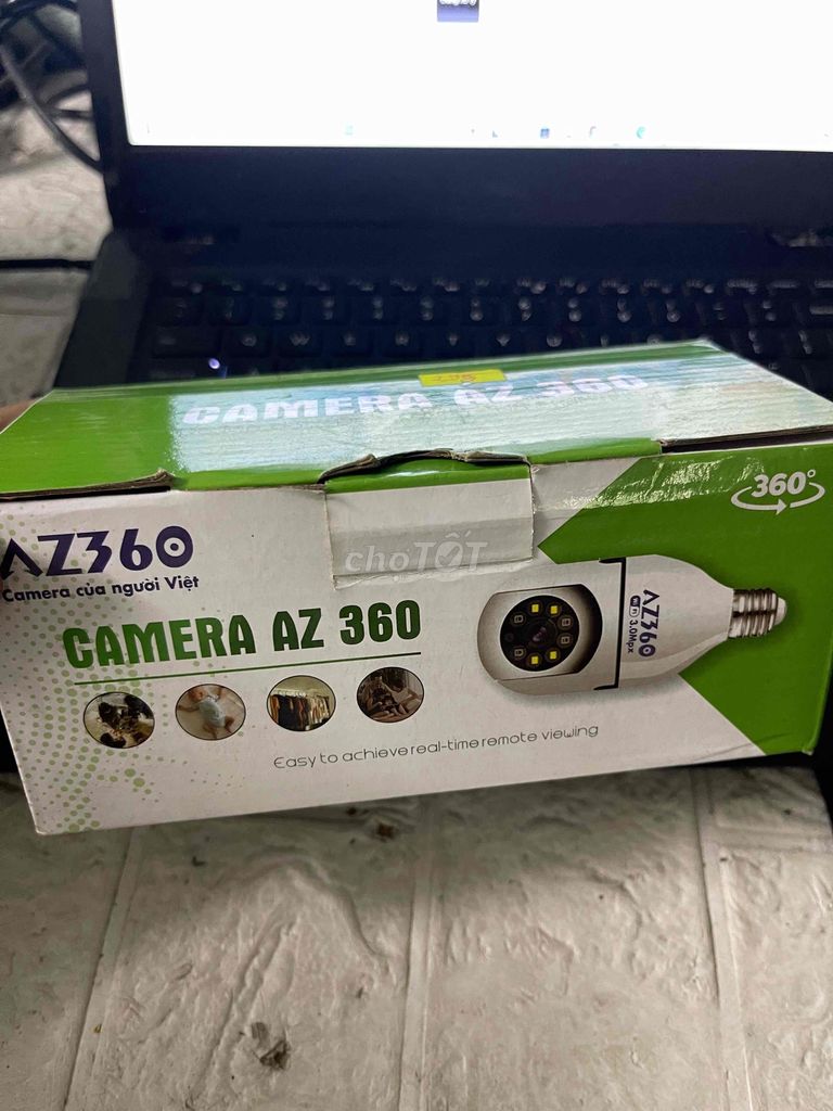 Camera AZ 360 độ dễ lắp, dễ sử dụng, đa chức năng