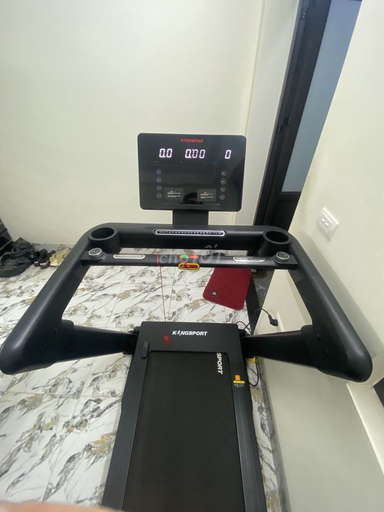 Máy chạy bộ Kingsport Vision K-02 Đen 2024