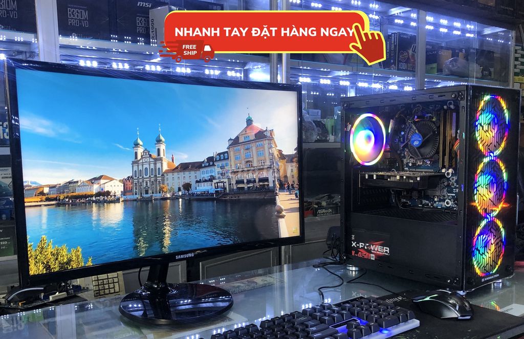 Xả kho hơn trăm PC i7 4790 giá rẻ chiến game mượt