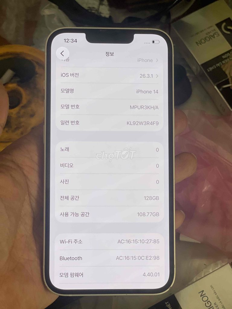 Apple iPhone 13 256G trắng quốc tế full 100%. Mua bán Điện thoại tại Quận Bình Tân Tp Hồ Chí Minh được đăng bởi Tuấn hình 1