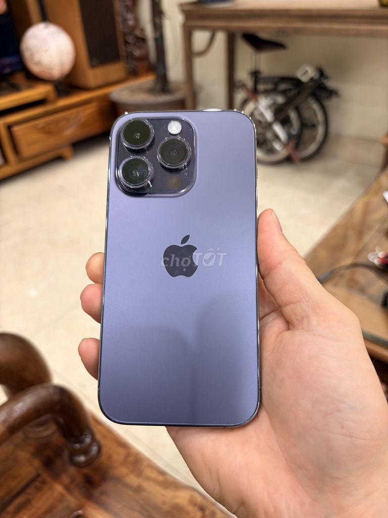 Apple iPhone 14 Pro 128GB Tím Đã thay pin. Mua bán Điện thoại tại Quận Lê Chân Hải Phòng được đăng bởi Thiện Văn hình 1