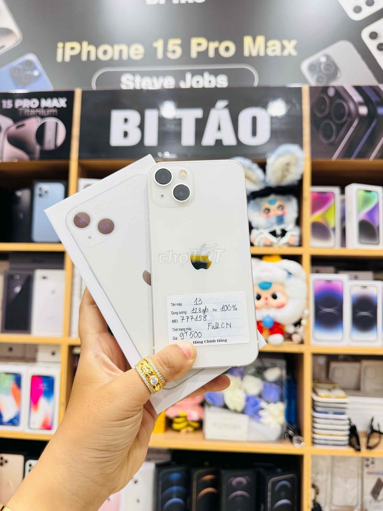 IPhone 13/128gb Trắng Đẹp