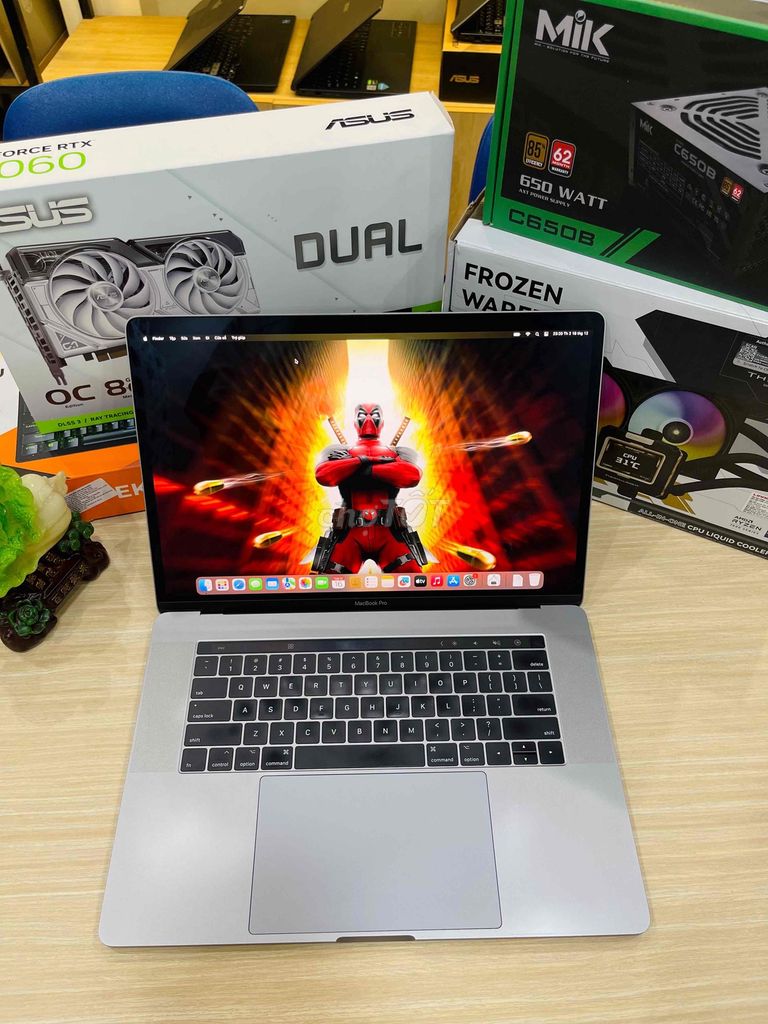 Mabook Pro 2017 15” I7/16G/256G keng 99% Zin