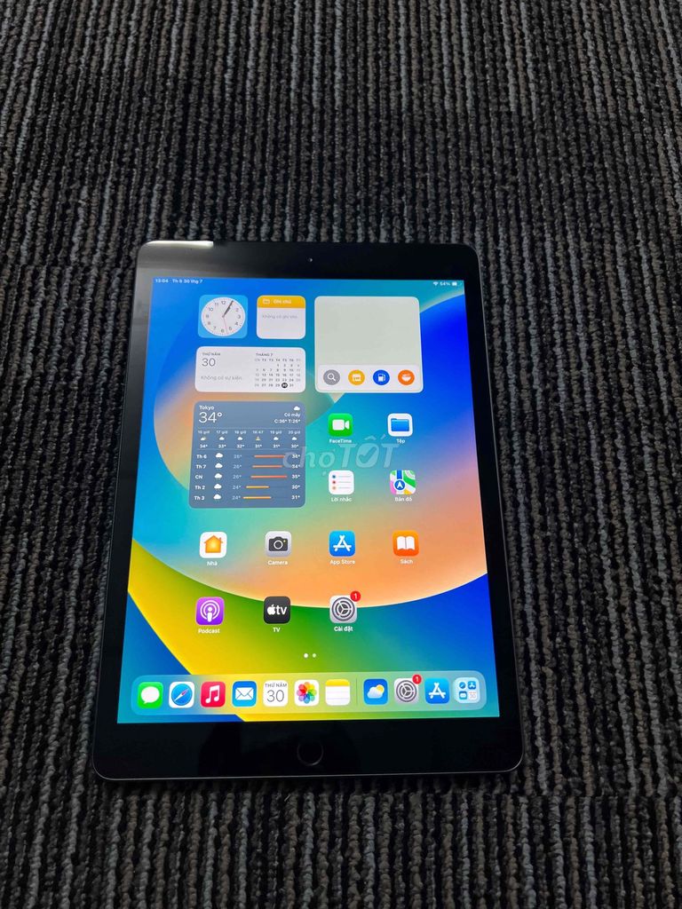Bán iPad Gen 7 32GB Wifi + 4G ,nguyên zin, pin cao. Mua bán Máy tính bảng tại Thành phố Thủ Đức Tp Hồ Chí Minh được đăng bởi THIENLAM PC JAPAN hình 1