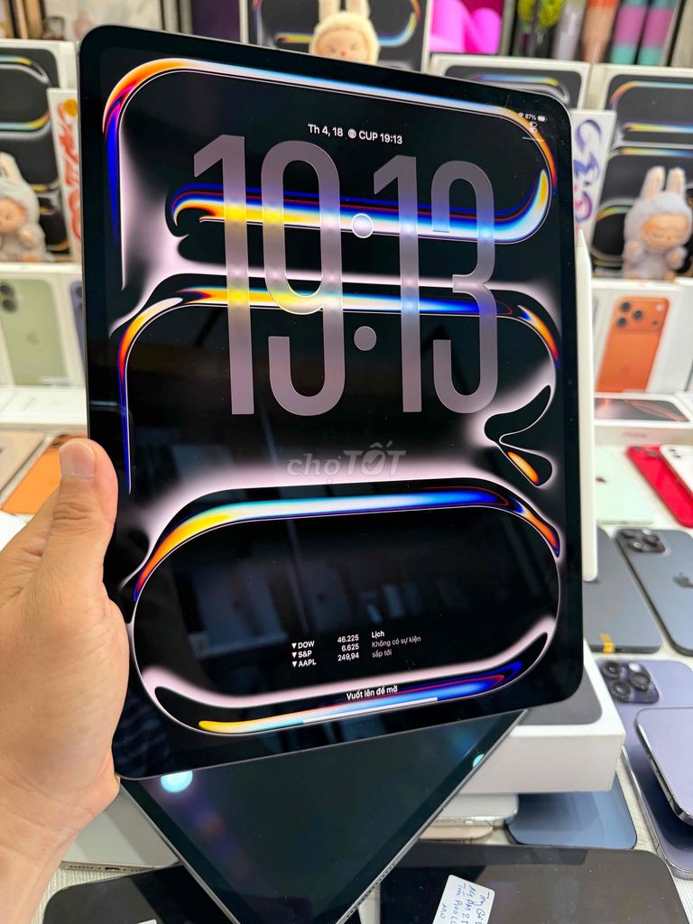 iPad Pro 13 Inch Chip M4 512G + 4G Pin 99% BH 4/26. Mua bán Máy tính bảng tại Thành phố Thủ Đức Tp Hồ Chí Minh được đăng bởi Táo Uy Tín Chuyên Cung Cấp Sỉ Và Lẻ Tuyển Công Tác Viên hình 1