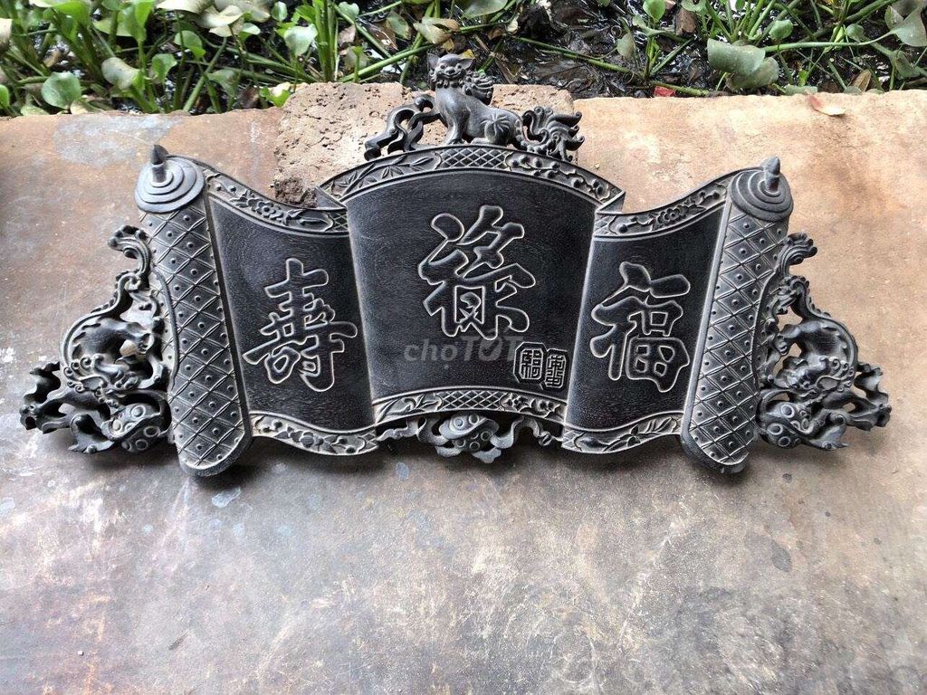Cuốn thư Gỗ lim Tam sư hí cầu. Mua bán Đồ sưu tầm, đồ cổ tại Quận 12 Tp Hồ Chí Minh được đăng bởi Mr Gia Huy hình 1