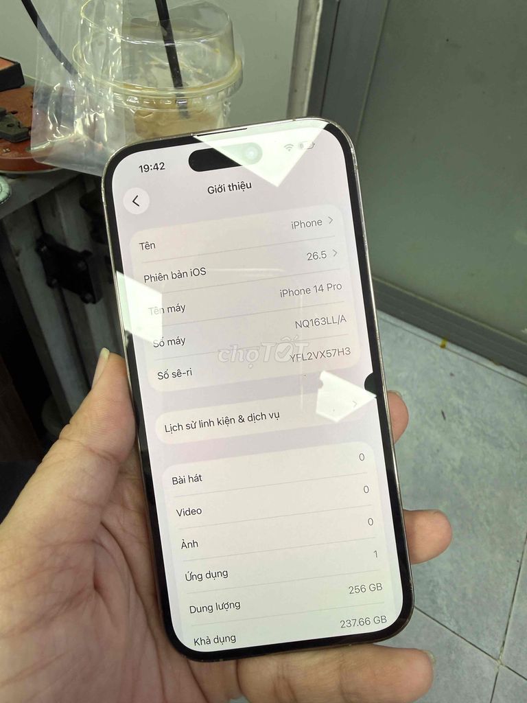 Apple iPhone 14 Pro 256GB Vàng Mỹ. Mua bán Điện thoại tại Thành phố Thuận An Bình Dương được đăng bởi Huy mua bán sửa chữa iphone ipad hình 1