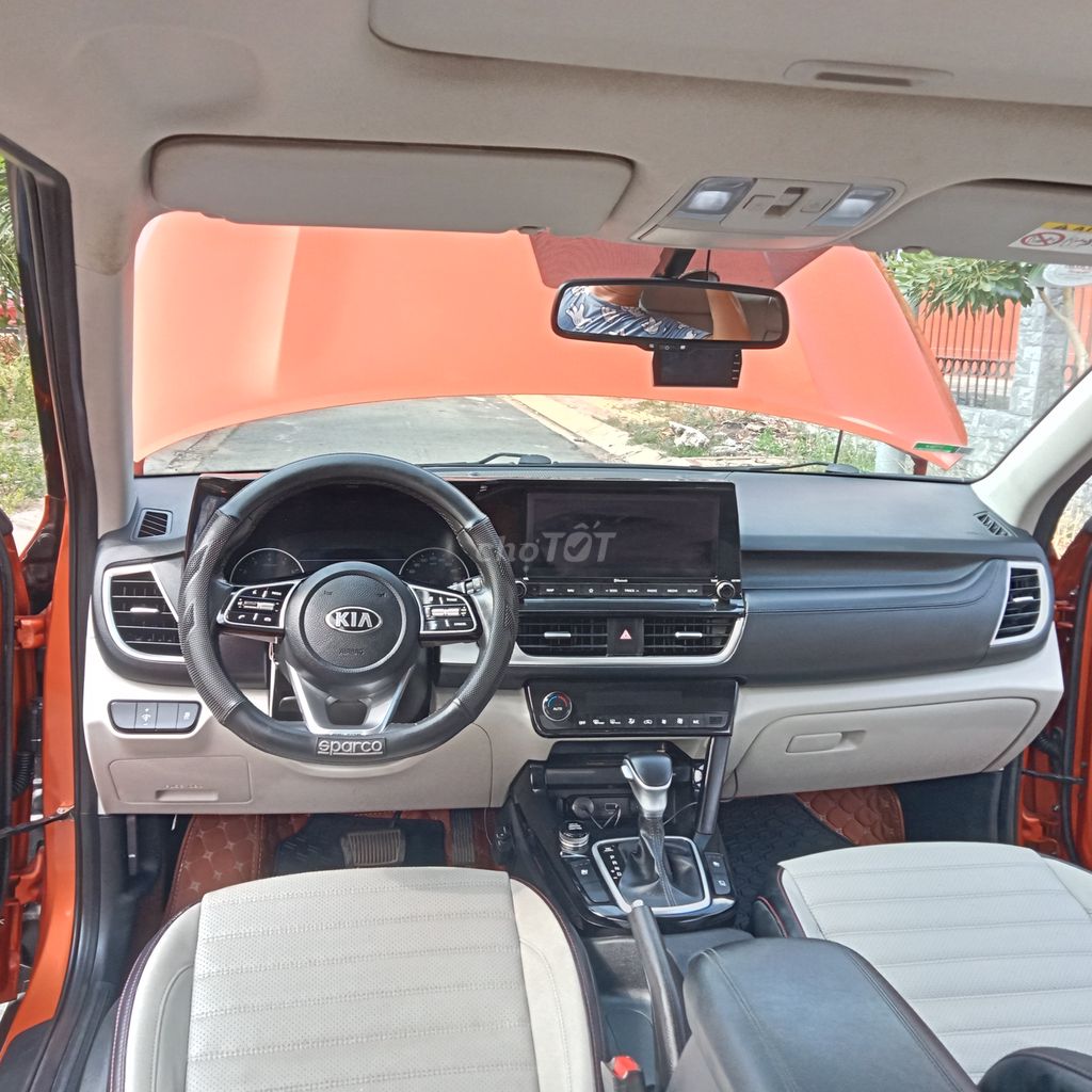 Kia Seltos 2021 Premium 1.4 AT turbo 62000k/h cọp. Mua bán Ô tô tại Thành phố Thủ Dầu Một Bình Dương được đăng bởi TanLe hình 12