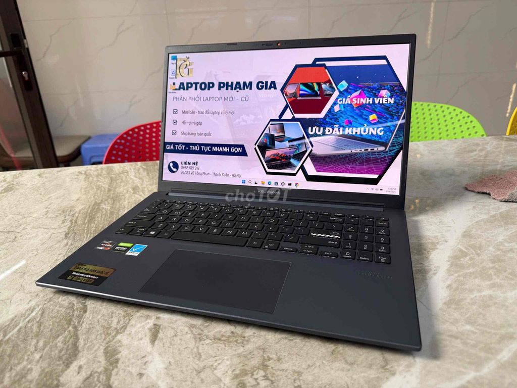 Asus VivoBook M3500QC Cao Cấp R7 5800H 3050 16/512