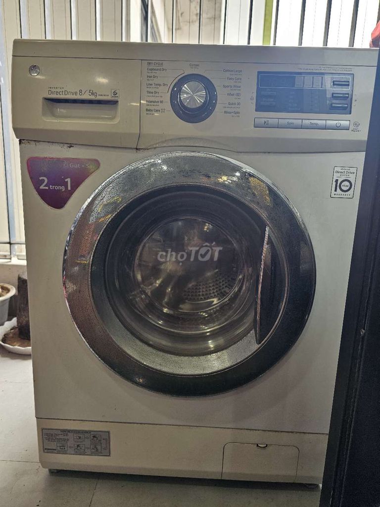 Máy giặt sấy LG F1408DM2W1 8kg/5kg cửa trước. Mua bán Máy giặt tại Quận Thanh Xuân Hà Nội được đăng bởi Nguyễn Văn Hùng hình 1