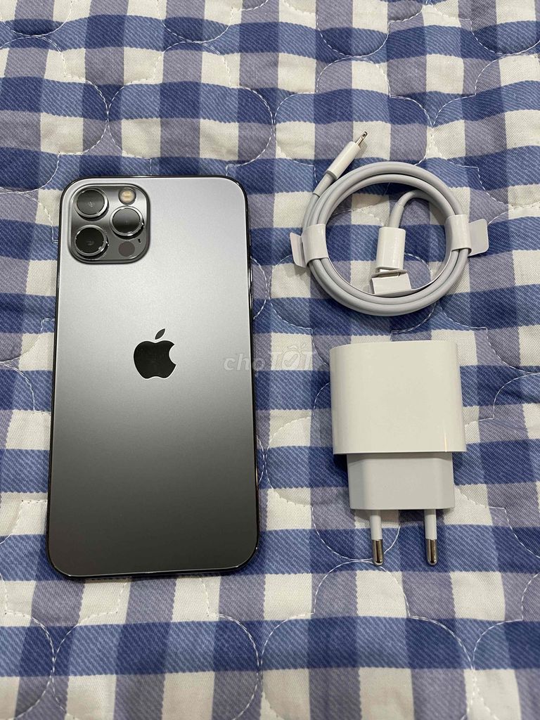 iPhone 12 Pro 128G QT Zin Áp Máy Còn Đẹp Pin 94%. Mua bán Điện thoại tại Quận Gò Vấp Tp Hồ Chí Minh được đăng bởi Kim Phát Lộc hình 1