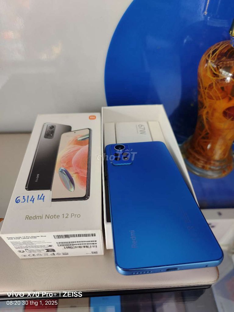 Mi not 12pro zin phun bốc