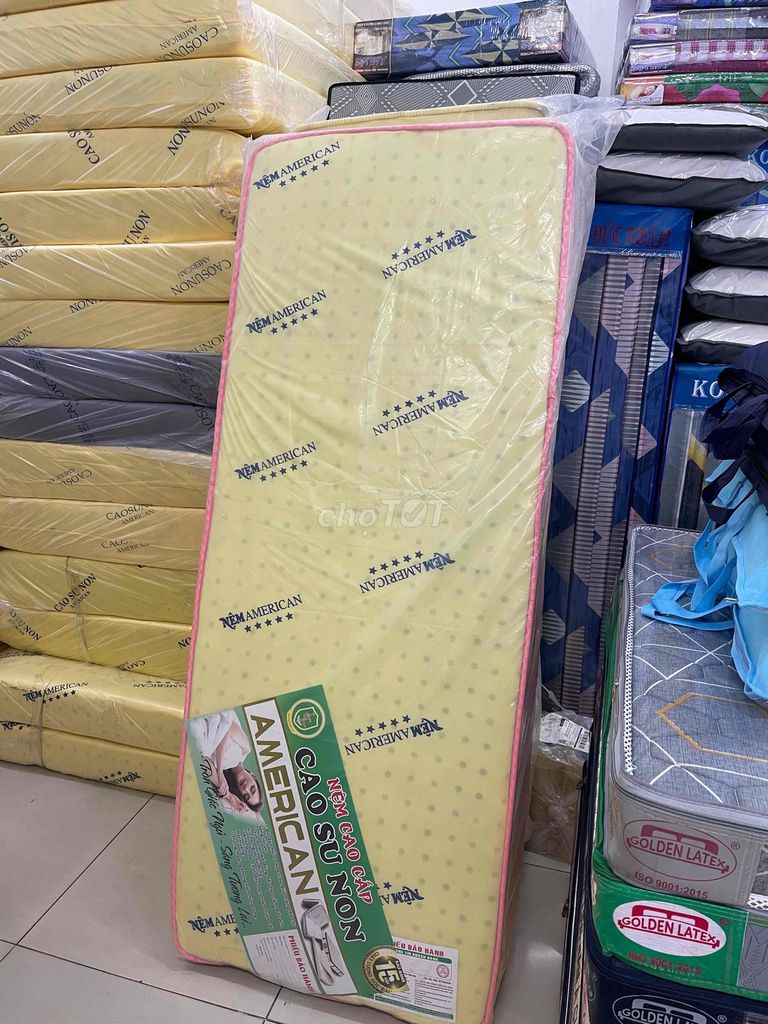 NỆM CAO SU NON GẤP 3 SALE SẬP SÀN HÀNG SẴN KHO Ạ. Mua bán Giường, chăn ga gối nệm tại Thành phố Thuận An Bình Dương được đăng bởi SIÊU THỊ NỆM GIÁ RẺ hình 1