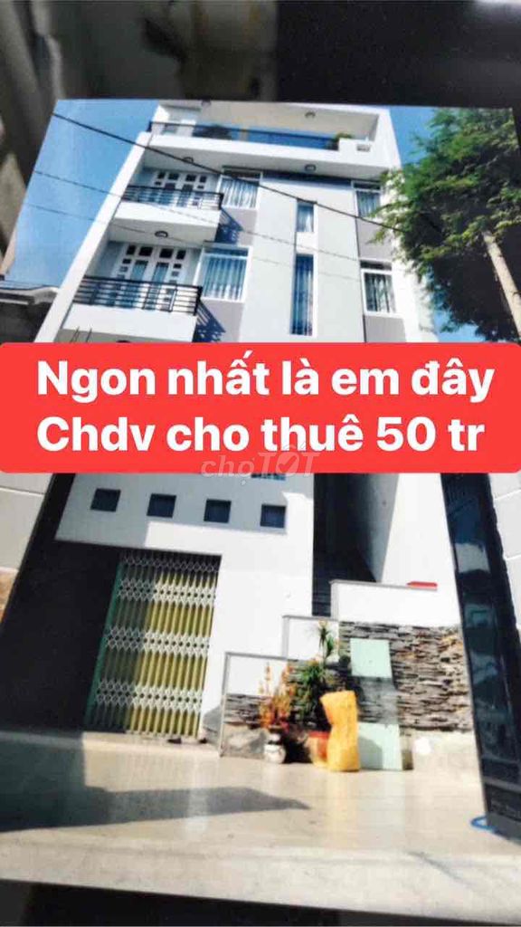 CHÍNH CHỦ BÁN CHDV  NVL P16  5 LẦU