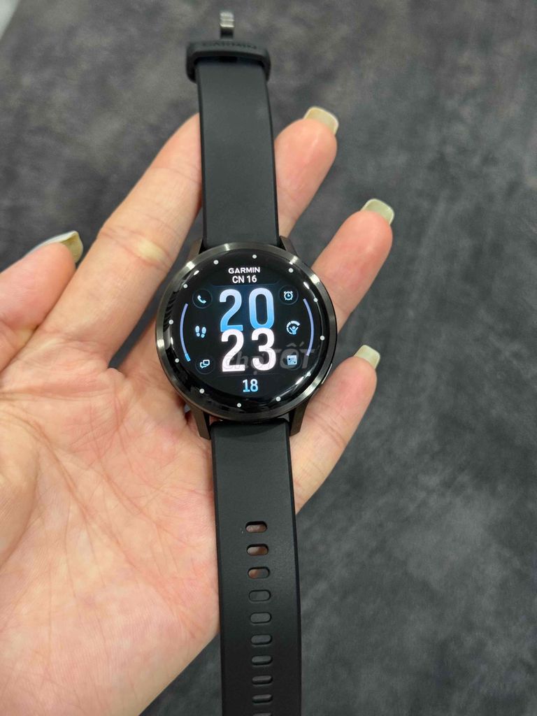 Garmin Venu 4 41mm Đen Đã sử dụng. Mua bán Thiết bị đeo thông minh tại Quận 8 Tp Hồ Chí Minh được đăng bởi Quỳnh Như hình 1