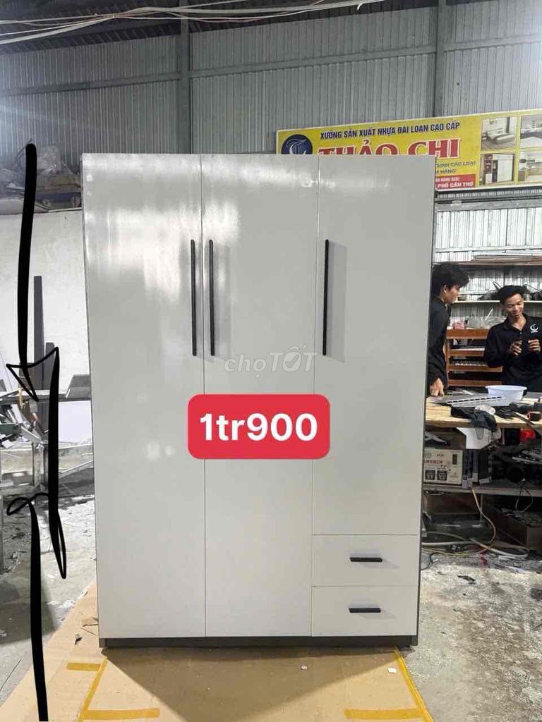 Tủ quần áo Nhựa Đài Loan 1m8x1m2. Mua bán Tủ, kệ gia đình tại Quận Ninh Kiều Cần Thơ được đăng bởi Nguyễn Chi hình 1