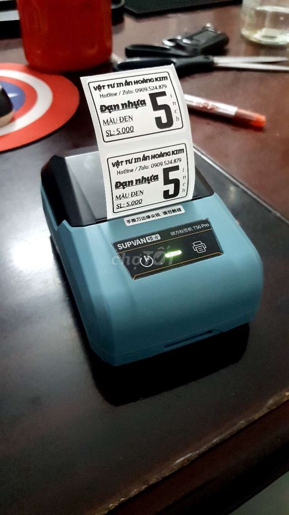 Máy in tem nhãn nhiệt Supvan T56 Pro không dây. Mua bán Đồ dùng văn phòng tại Quận Bình Tân Tp Hồ Chí Minh được đăng bởi Hoàng Kim hình 1