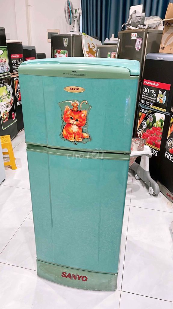 Tủ lạnh Sanyo Xanh ngọc. Mua bán Tủ lạnh tại Quận Cẩm Lệ Đà Nẵng được đăng bởi cường ng hình 1