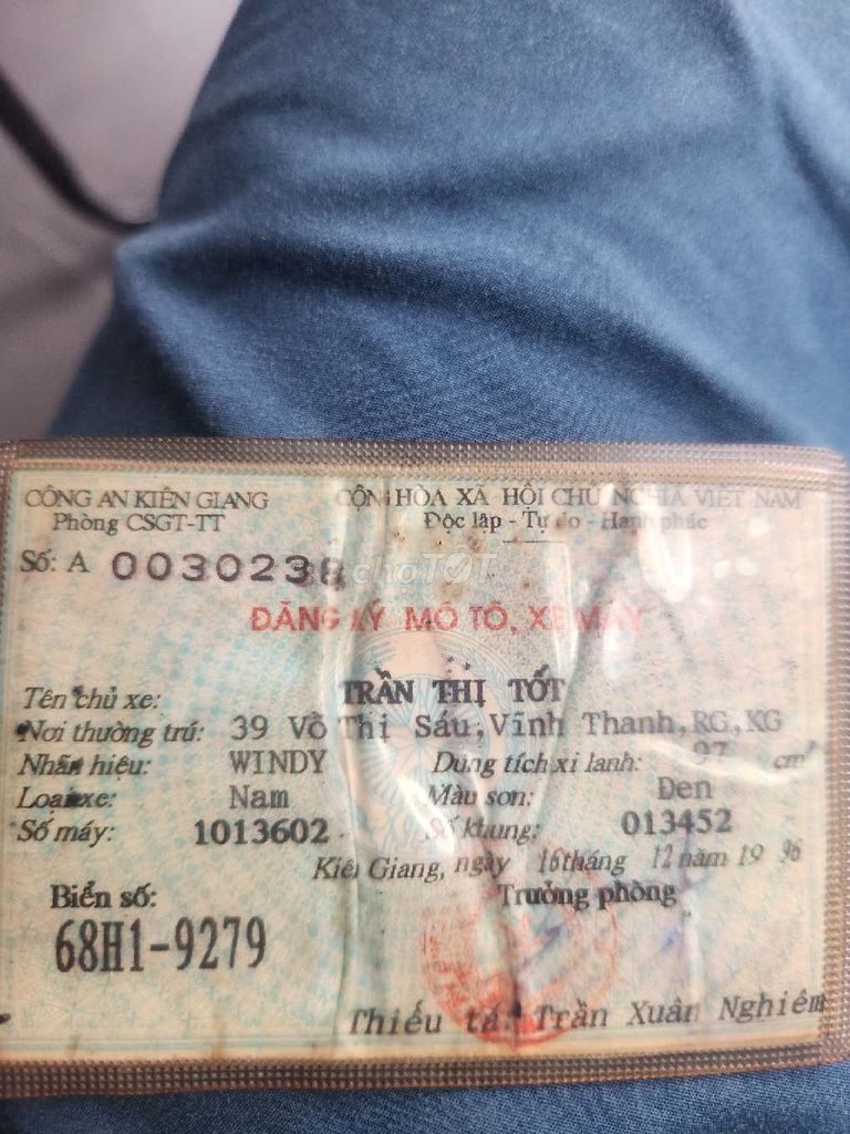 Ra đi em Win 100. Mua bán Xe máy tại Thành phố Thủ Đức Tp Hồ Chí Minh được đăng bởi Trung Dau hình 7