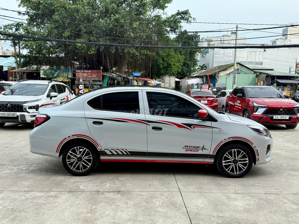 Mitsubishi Attrage MT 2024 Trắng 5500 km. Mua bán Ô tô tại Thành phố Thủ Đức Tp Hồ Chí Minh được đăng bởi Mitsubishi Chính Hãng hình 4