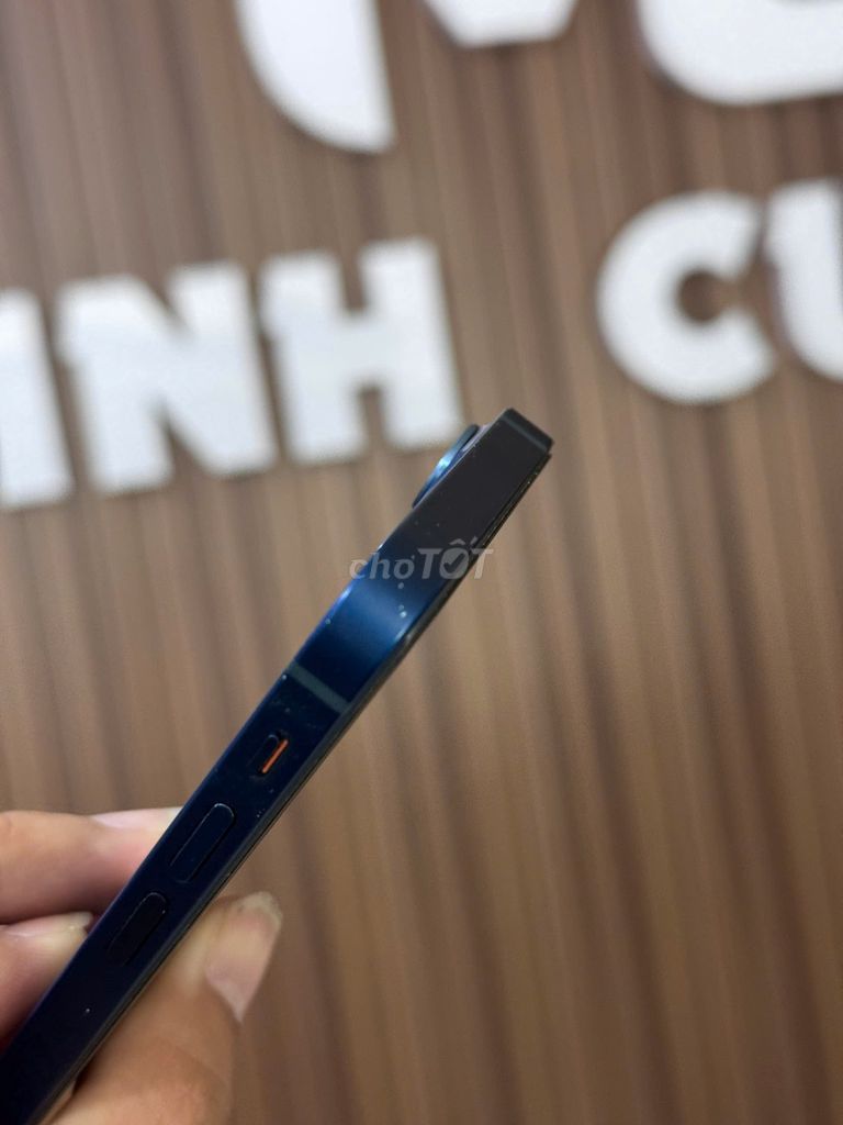 iPhone 12 Mini 64GB Blue Zin Nguyên Bản Pin 100. Mua bán Điện thoại tại Huyện Thuỷ Nguyên Hải Phòng được đăng bởi Cửa hàng Minh Cương Mobile Ngã 3 VSIP Thủy Nguyên  Hải Phòng  hình 1