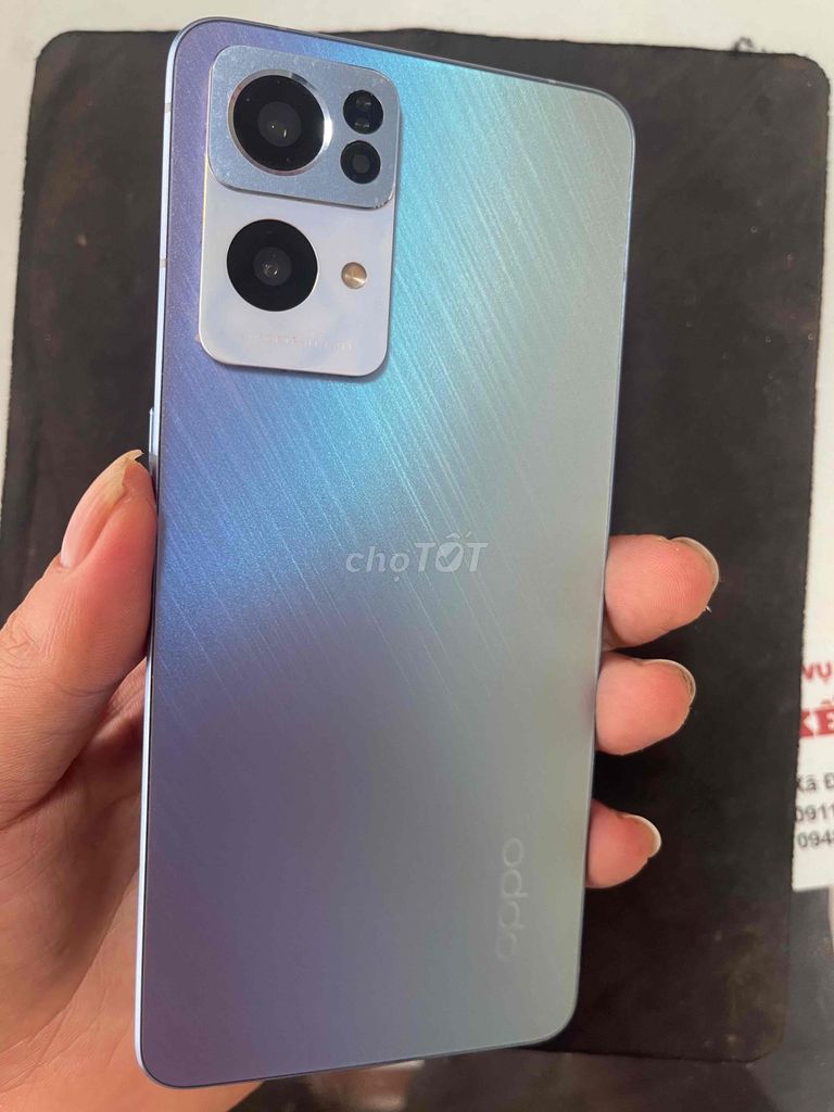 Oppo Reno 7 Pro 5G 256GB Xanh Like New. Mua bán Điện thoại tại Thị xã Hồng Lĩnh Hà Tĩnh được đăng bởi Bùi Đức hình 1