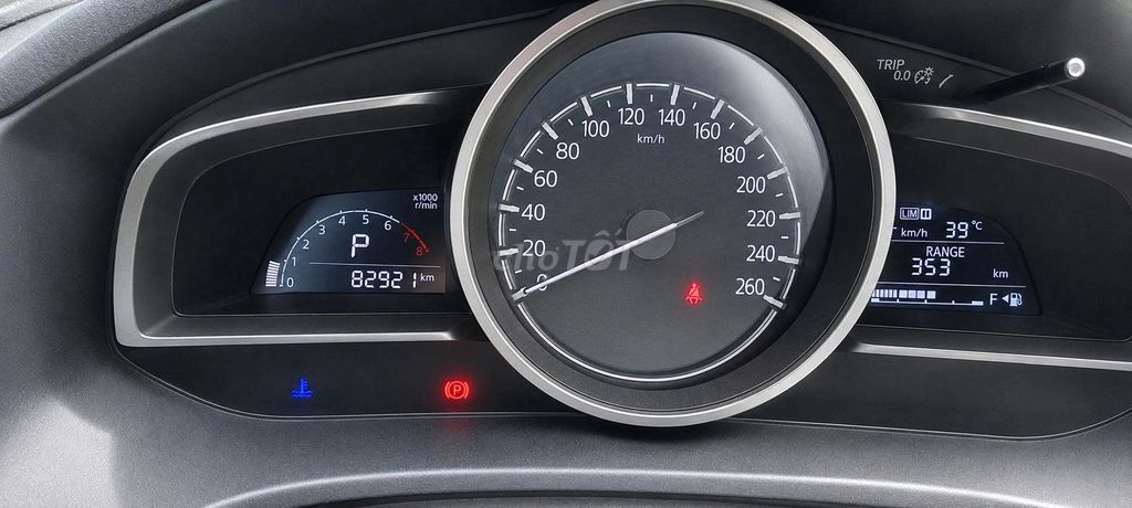 Mazda 3 2017 Рестайлинг Синяя