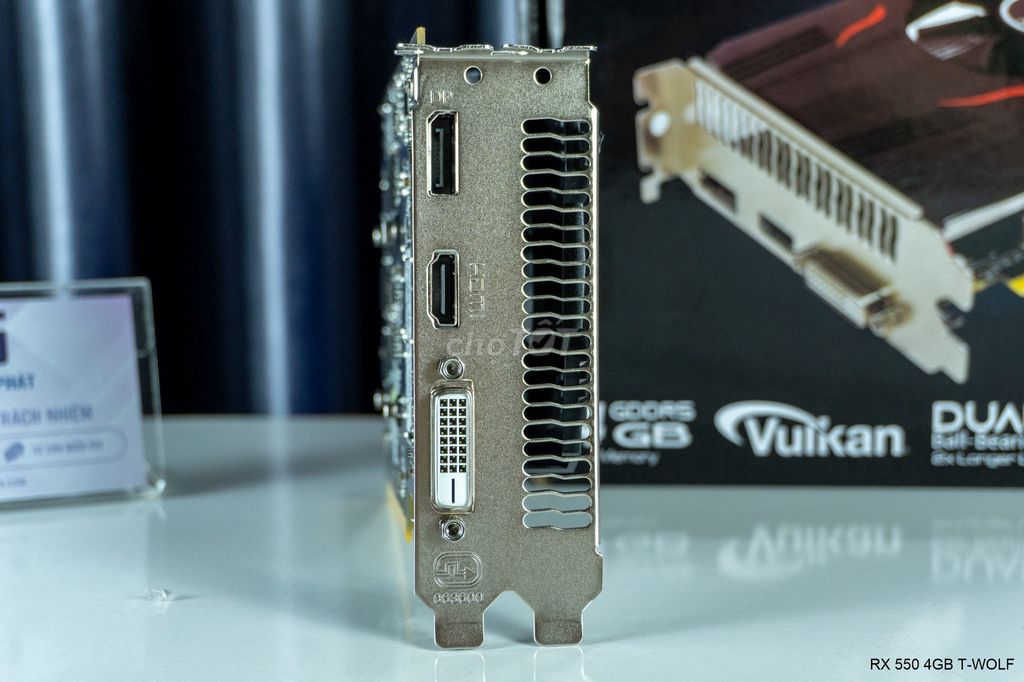 VGA TWOLF AMD Radeon RX 550 4GB GDDR5 128Bits New. Mua bán Linh kiện (RAM, Card...) tại Quận 6 Tp Hồ Chí Minh được đăng bởi Trần Thành Đại hình 5