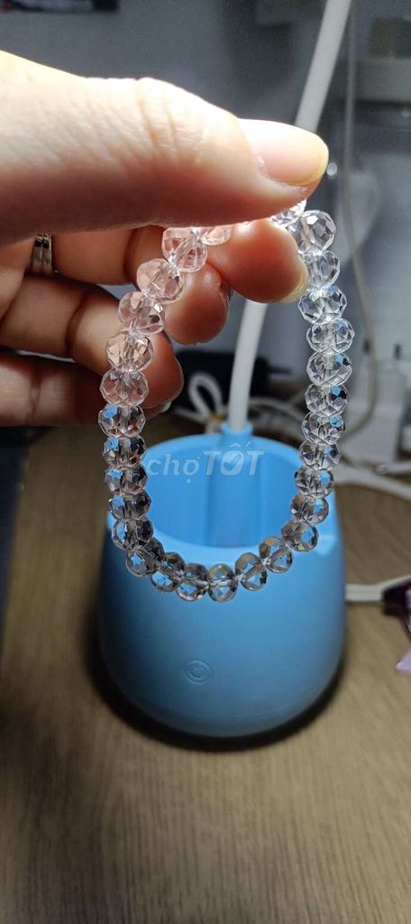 Vòng đá thạch anh trắng. Mua bán Phụ kiện thời trang khác tại Huyện Nhà Bè Tp Hồ Chí Minh được đăng bởi Tâm hình 1