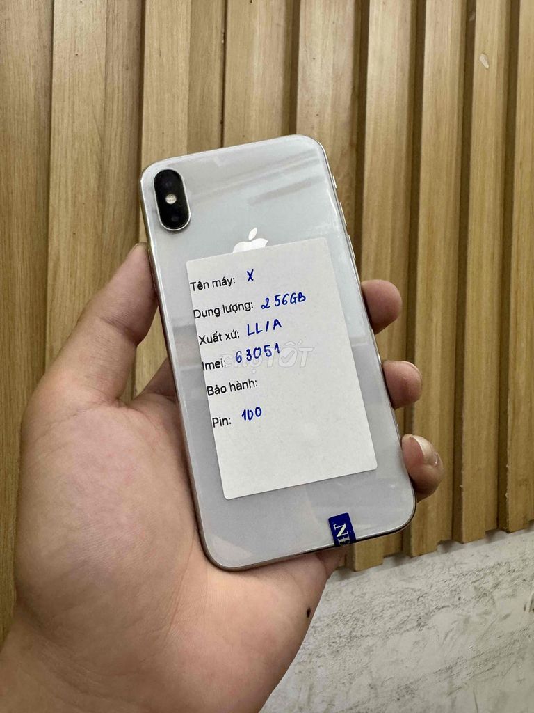 Apple iPhone X 256GB Bạc LL/A. Mua bán Điện thoại tại Quận Đống Đa Hà Nội được đăng bởi Nguyễn Đức  hình 1