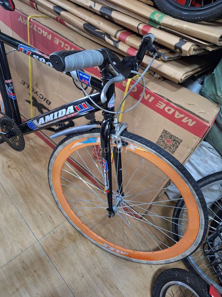 Xe 700c vanh XG màu cam. Mua bán Xe đạp tại Quận Ninh Kiều Cần Thơ được đăng bởi mi ca hình 5