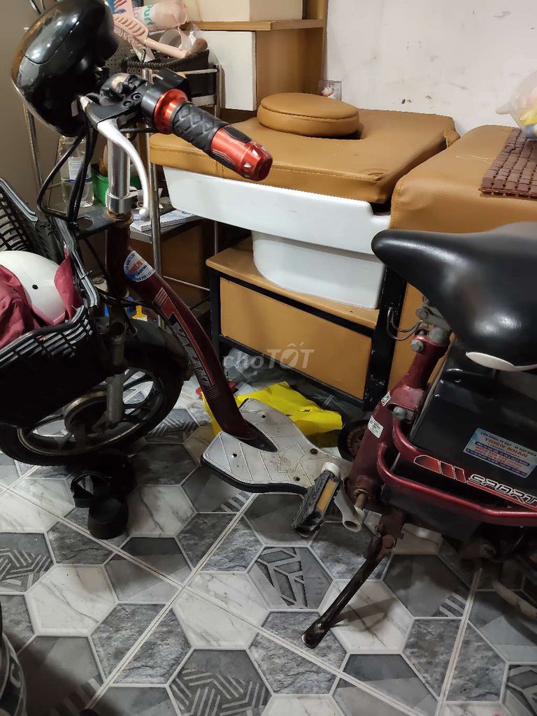 Xe đạp điện SPORT màu Đỏ đã sử dụng. Mua bán Xe điện tại Thành phố Thủ Đức Tp Hồ Chí Minh được đăng bởi Nhiên Nhiên hình 3