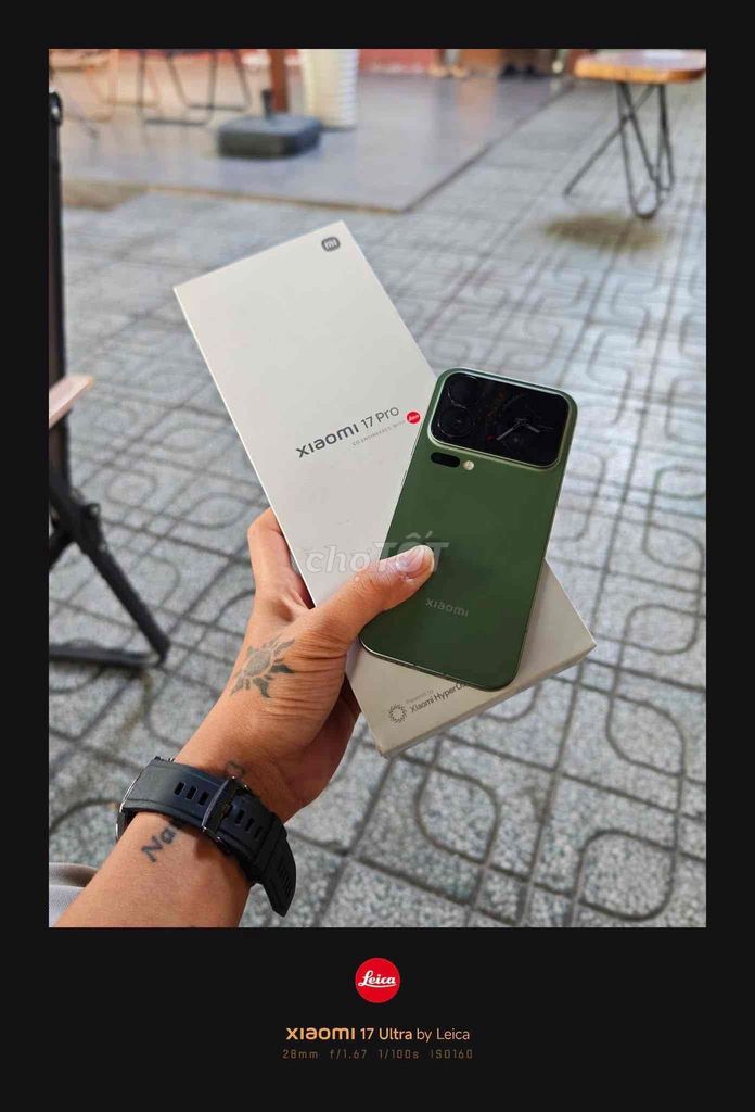 Xiaomi 17 Pro 256GB Xanh lá. Mua bán Điện thoại tại Thành phố Thuận An Bình Dương được đăng bởi Trọng Namm hình 1