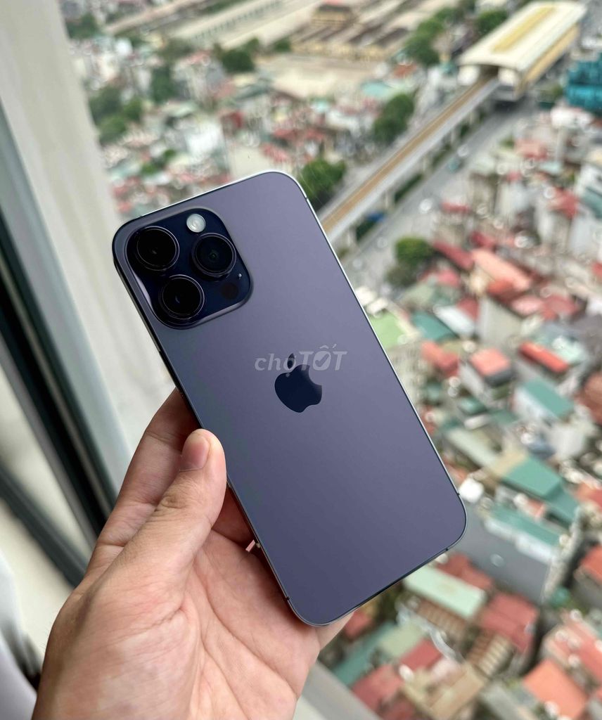 iPhone 14 Pro Max 1TB tím quốc tế pin 100