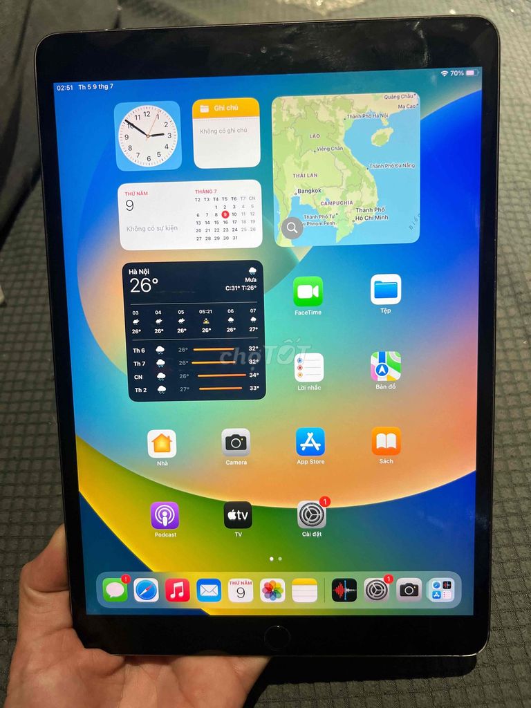 Apple iPad Air 3 64gb WiFi. Mua bán Máy tính bảng tại Quận Tây Hồ Hà Nội được đăng bởi dee dee hình 1