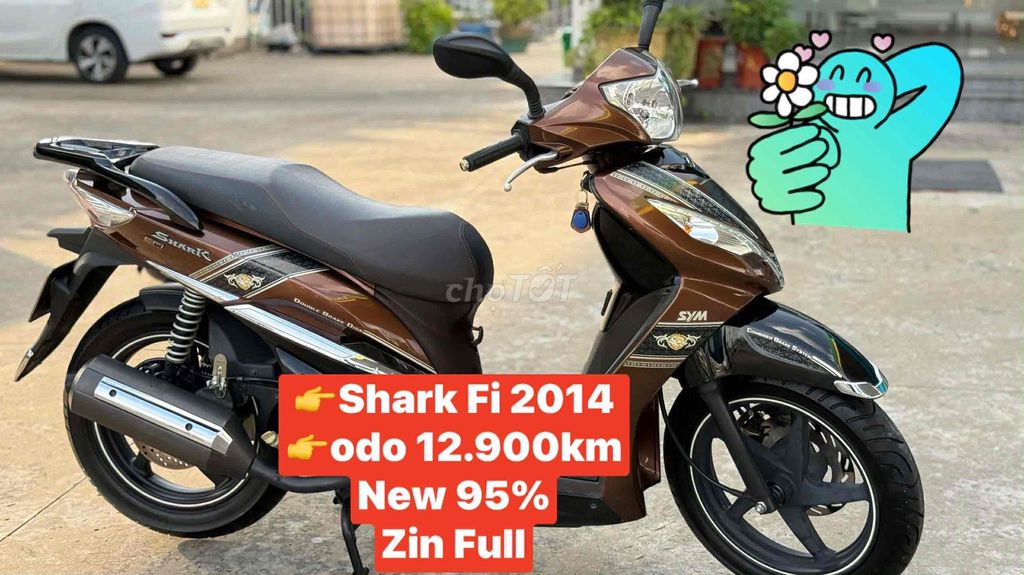 [Như mới 100%]👉 Sym Shark bản Fi 2014. Odo12.900km. Mua bán Xe máy tại Quận Bình Tân Tp Hồ Chí Minh được đăng bởi BÙI TIẾN DŨNG hình 2