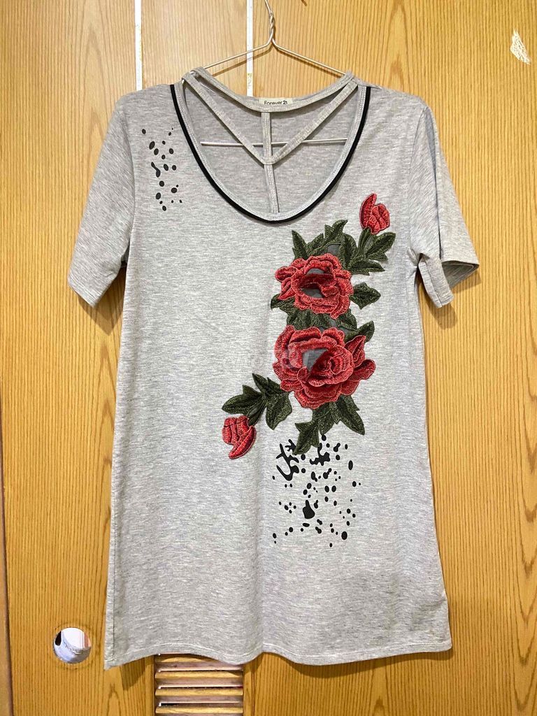 Đầm nữ thun xám Freesize. Mua bán Quần áo tại Quận 6 Tp Hồ Chí Minh được đăng bởi Diễm  hình 1