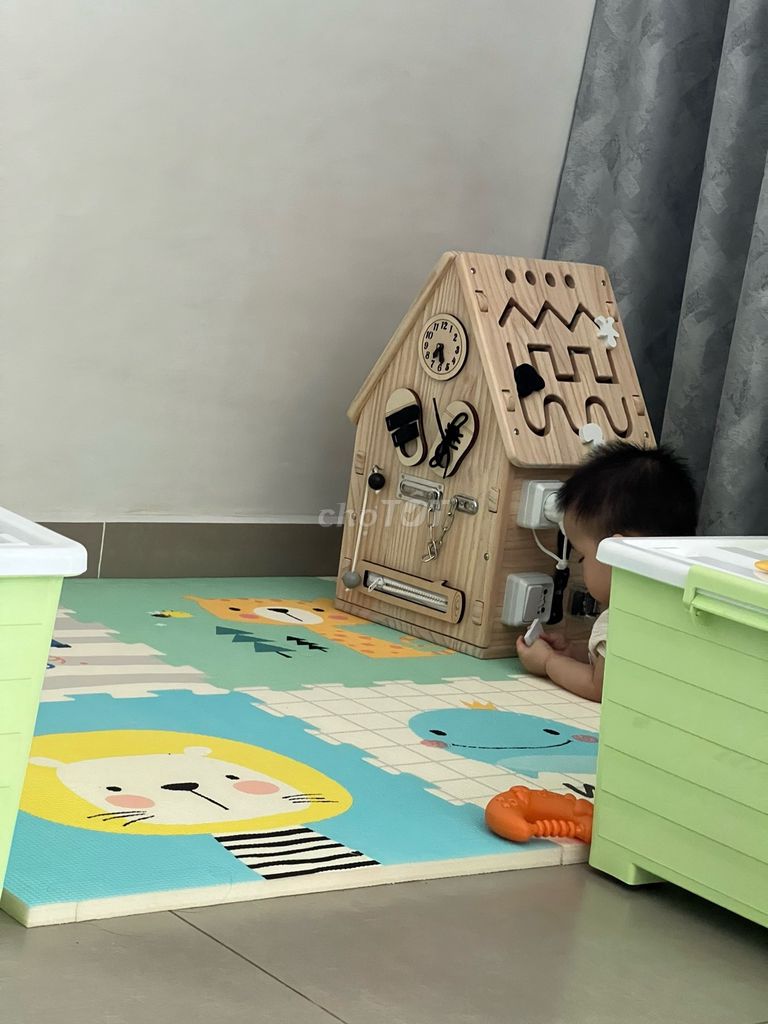 Đồ chơi giáo dục Montessori Gỗ 1-3 tuổi hộp nhạc. Mua bán Mẹ và bé tại Quận 7 Tp Hồ Chí Minh được đăng bởi Tiến Đạt hình 1