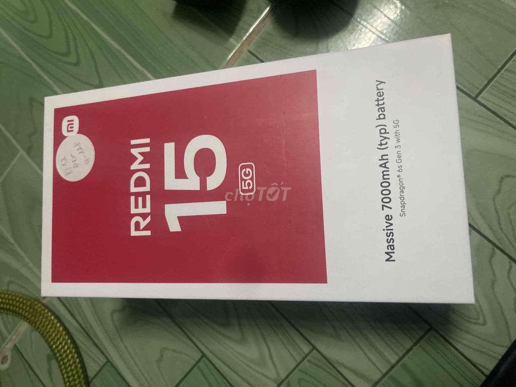 Xiaomi Redmi 15 128GB. Mua bán Điện thoại tại Thành phố Dĩ An Bình Dương được đăng bởi Văn Linh hình 1