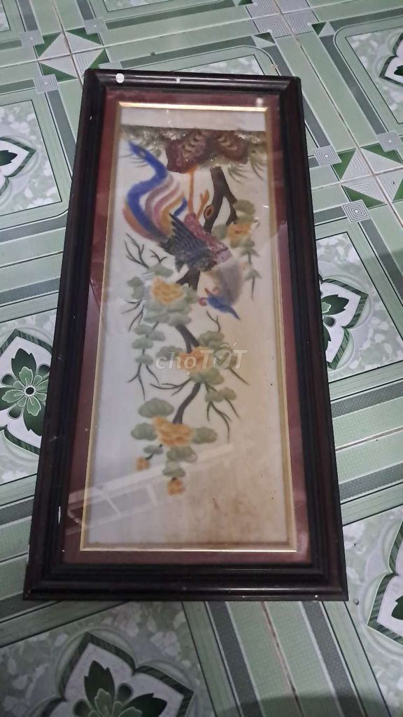 Tranh treo tường gỗ nhiều màu. Mua bán Đồ sưu tầm, đồ cổ tại Quận Tân Bình Tp Hồ Chí Minh được đăng bởi khanh le hình 1