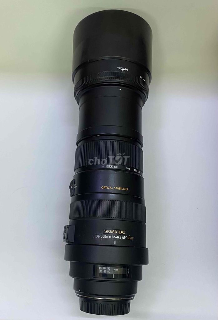 SIGMA DG 150-500mm F:5-6.3 APO HSM for CANON