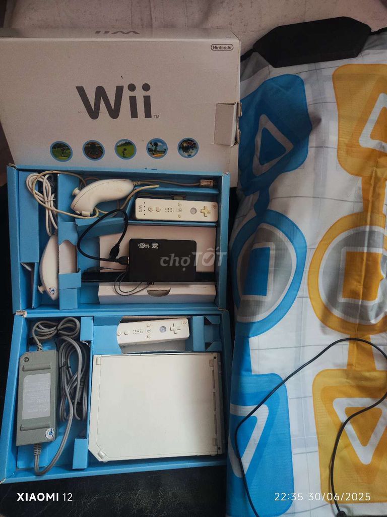 Wii full box đã héc ổ 128gb ssd